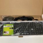 Teclado Ingles QR-70 USB Wired Optical Mouse and Keyboard 802.11N USB Wifi Adapter